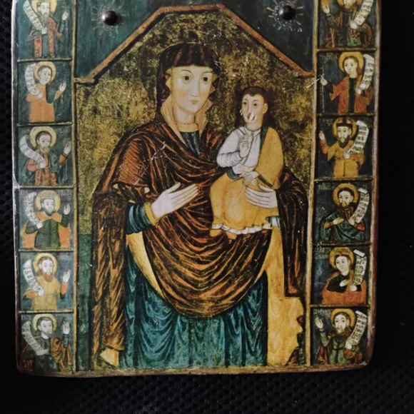 Vintage Religious Icon Art